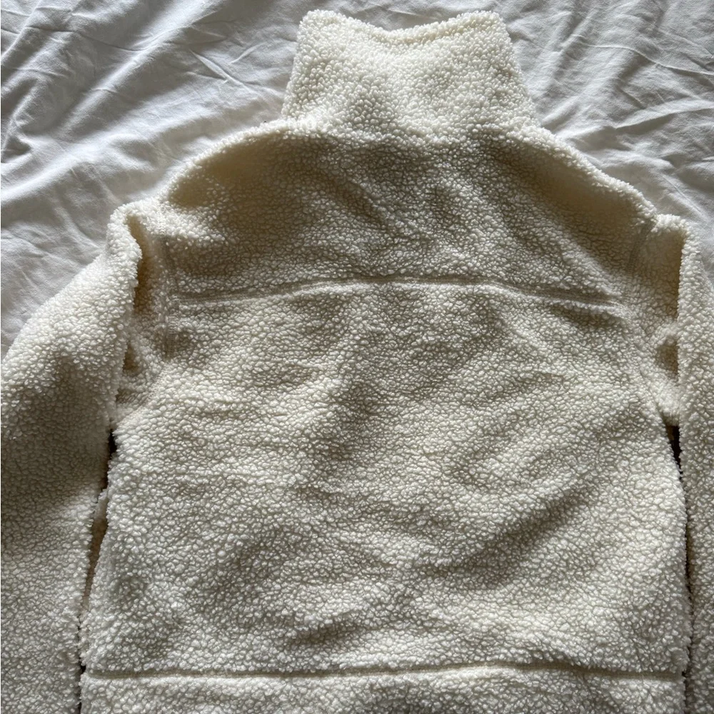 H&M Cream Teddy Jacket - Picture 4 of 4